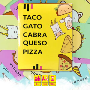 Taco Gato Cabra Queso Piza