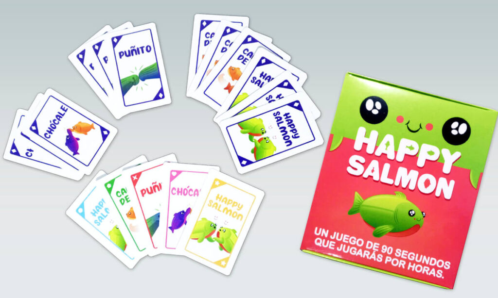 Happy Salmon, un juego que dura 90 segundos y que jugarás por horas